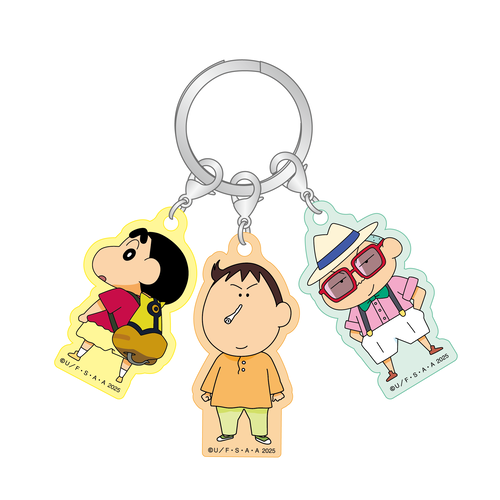 たかちゃん様♡BOYソックライオン3♡くまちゃん♡キーホルダー8 クレヨンしんちゃん アクリルキーホルダー 最強！！オラの拉麺道